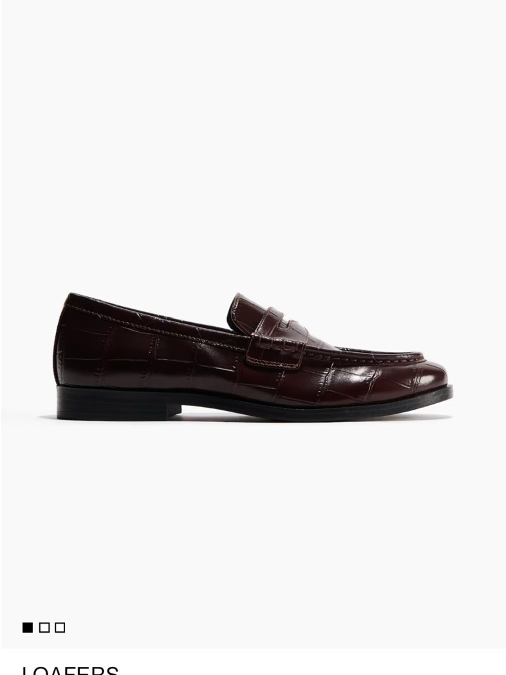 Brown Leather Loafers - Picture 2 of 4